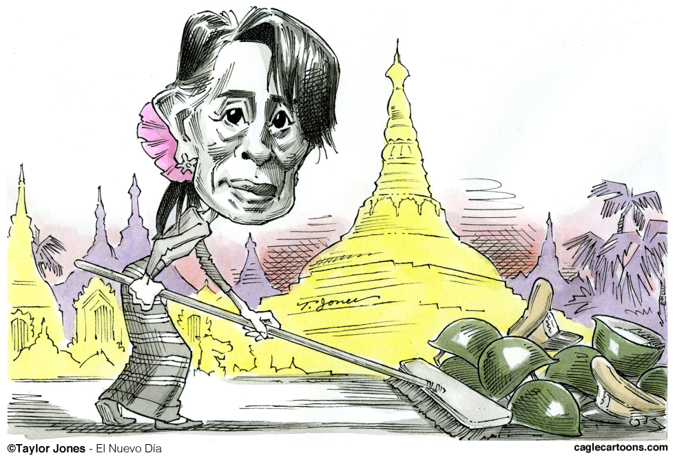  AUNG SAN SUU KYI by Taylor Jones