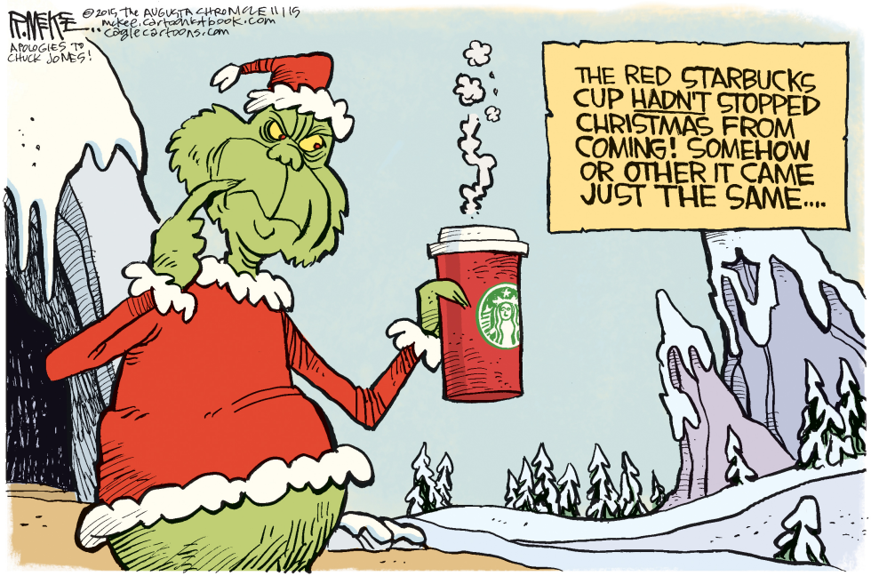 Red Starbucks Cup COLOR