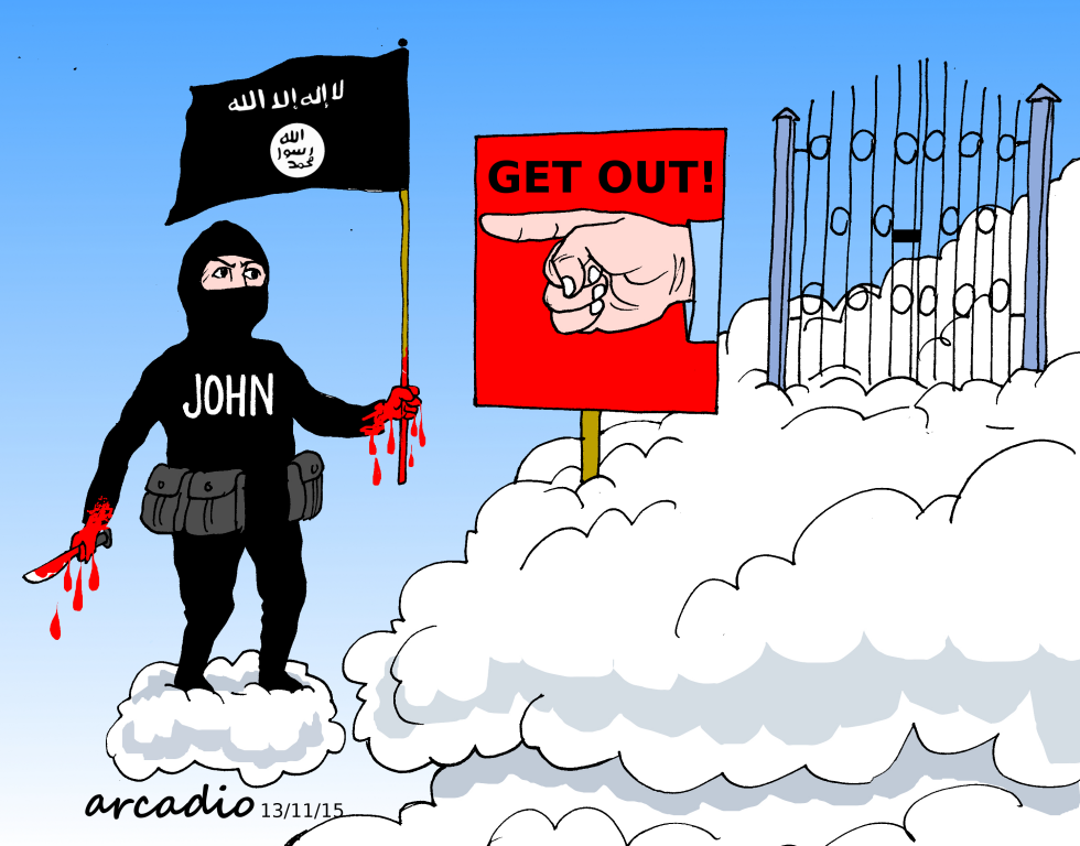  JOHN STRAIGHT TO THE HELL by Arcadio Esquivel