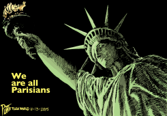 WE ARE ALL PARISIANS by Bruce Plante