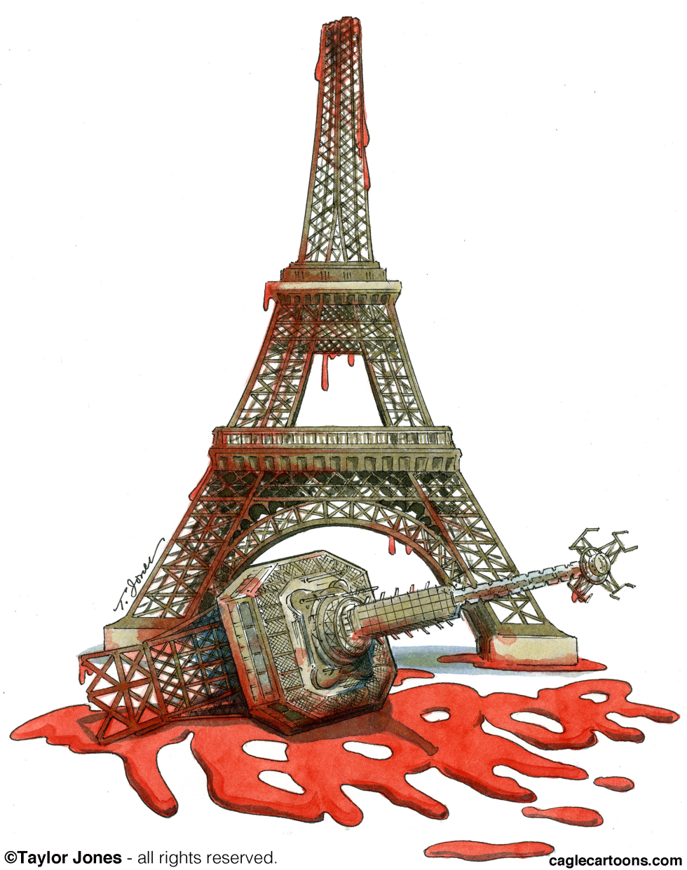 Paris under Siege - COLOR