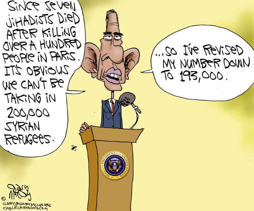  OBAMA WANTS REFUGEES by Gary McCoy