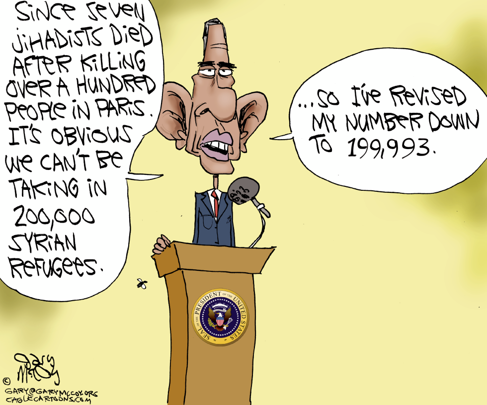 Obama Wants Refugees COLOR CORRECTION