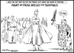 PUMPS AND PROM DRESSES FOR PEDOPHILES by J.D. Crowe