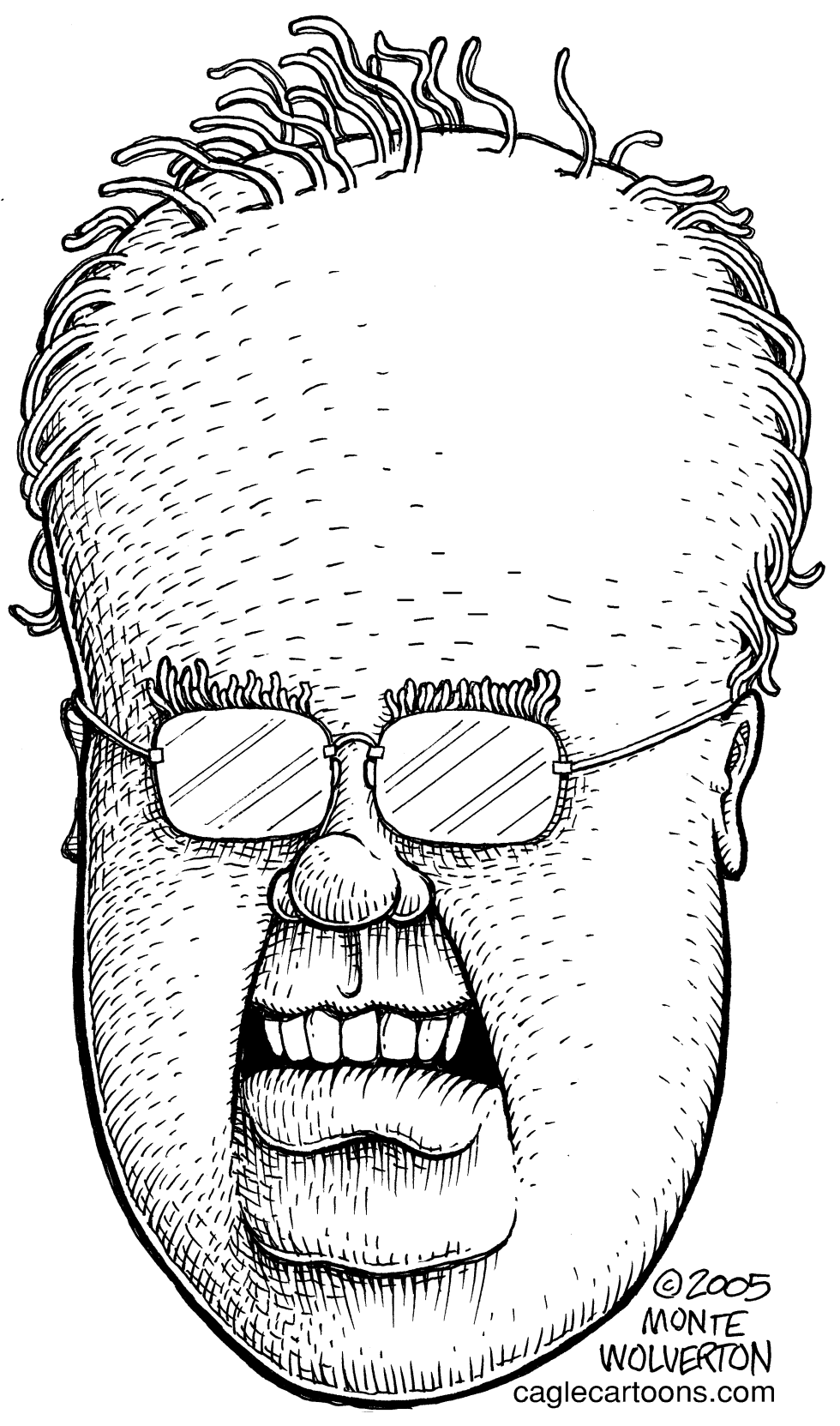  KARL ROVE by Wolverton