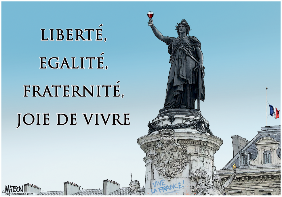 The National Motto of France-COLOR