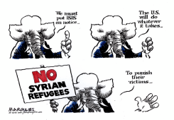SYRIAN REFUGEES IN US by Jimmy Margulies