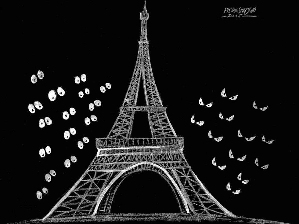  PARIS DE NOCHE by Petar Pismestrovic