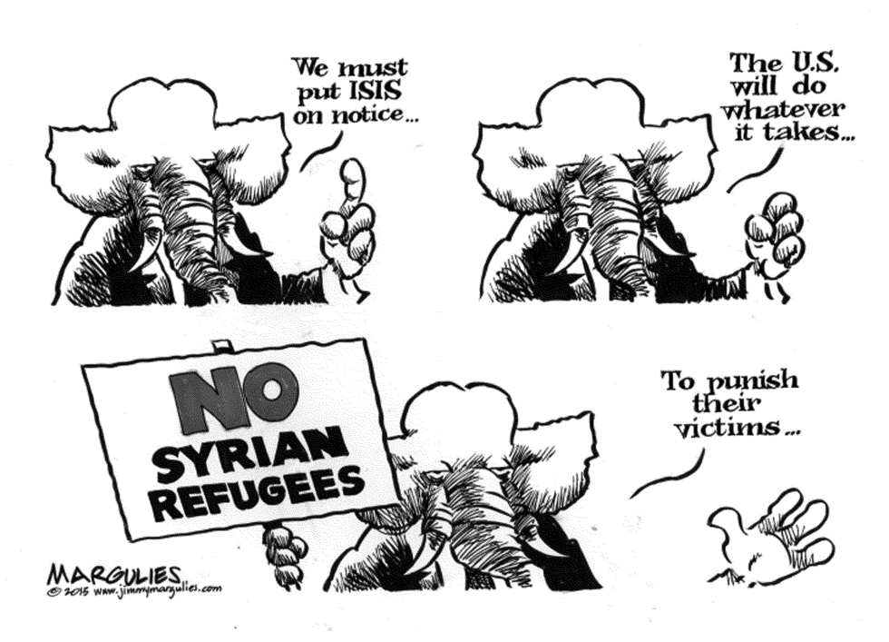 Syrian refugess and U S