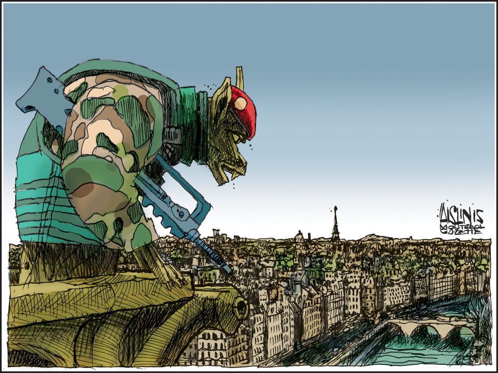 Paris on guard