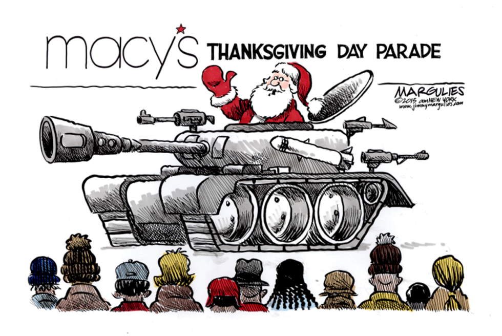 Thanksgiving Day Parade color