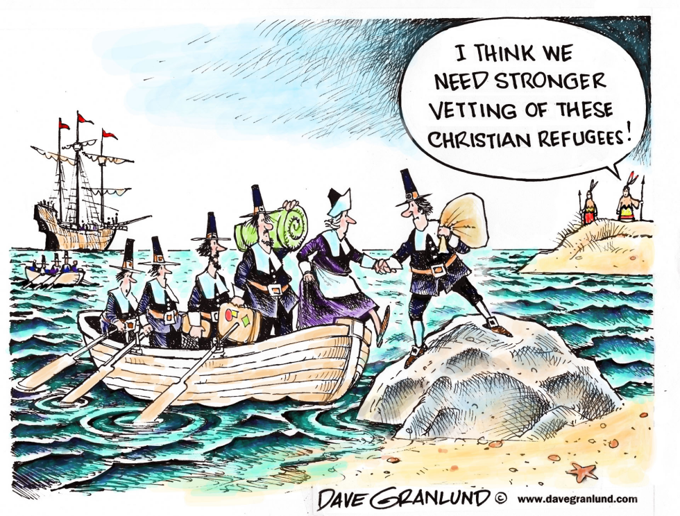 Pilgrim refugee vetting