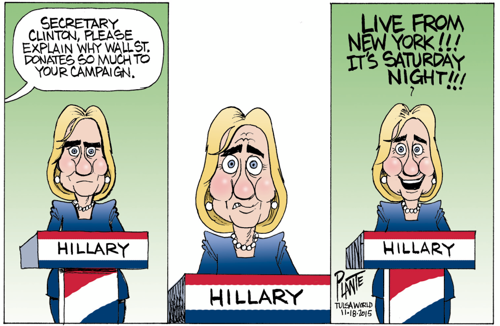Wall St Donates to Hillary