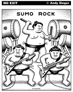 SUMO ROCK BAND by Andy Singer