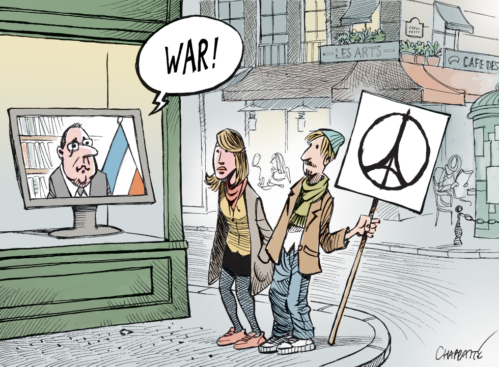  WAR AND PEACE by Patrick Chappatte