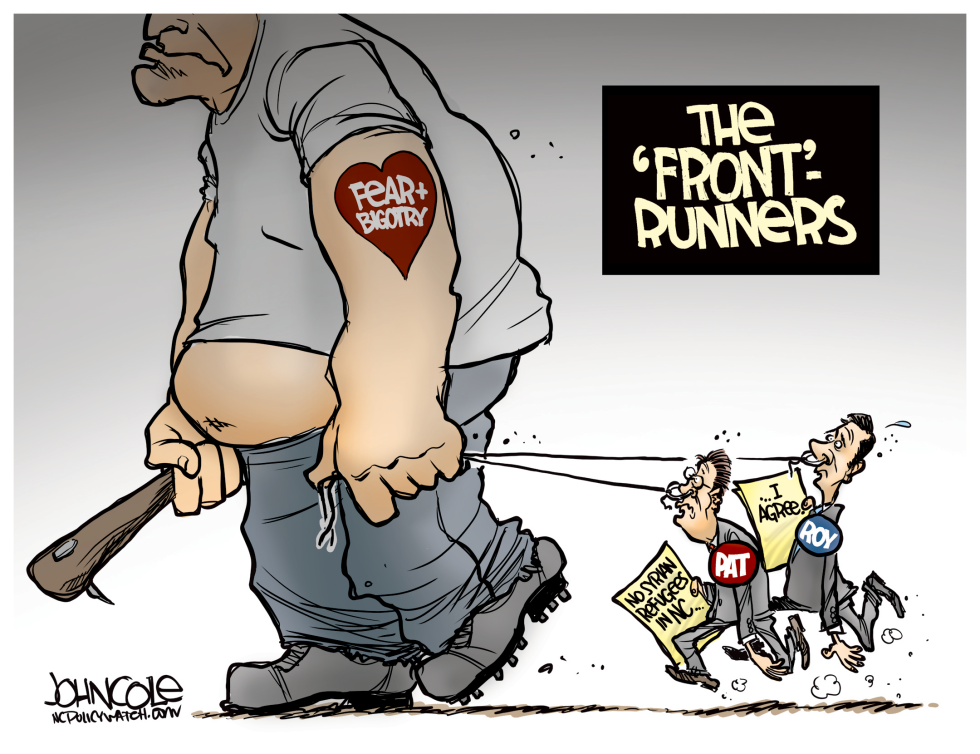 LOCAL NC -- McCrory and Cooper on refugees COLOR
