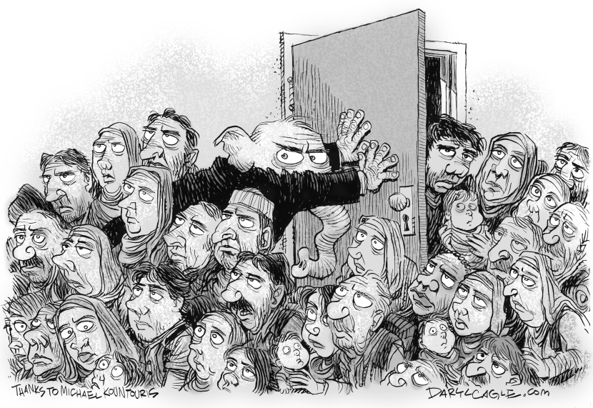 GOP Refugee Doorway Gray