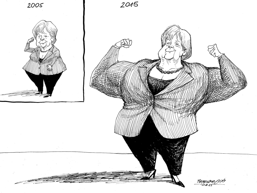 Angela Merkel, first ten years
