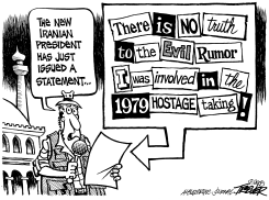 IRAN HOSTAGE MESSAGE by John Trever