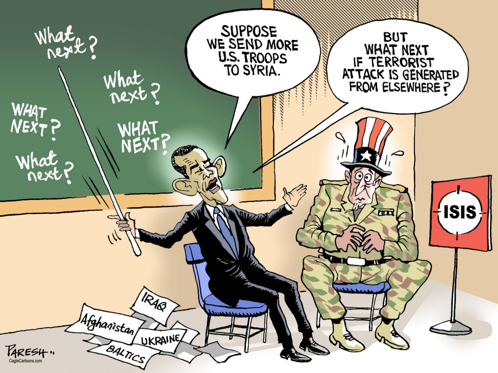  OBAMA ON SYRIA by Paresh Nath