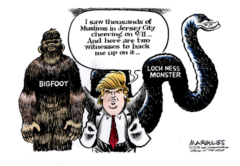 Trump and 9/11 color