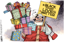 BLACK FRIDAY LIVES MATTER  by Rick McKee