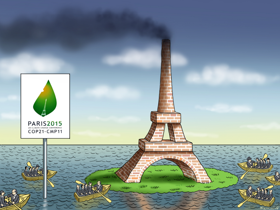 UN CLIMATE CHANGE CONFERENCE 2015 IN PARIS