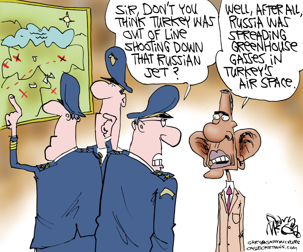  OBAMA DEFENDS TURKEY by Gary McCoy