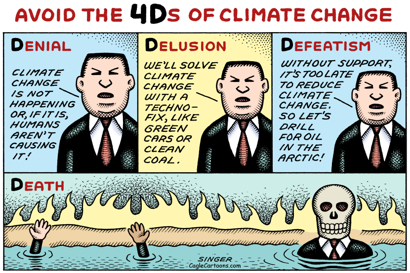 4Ds of Climate Change Color