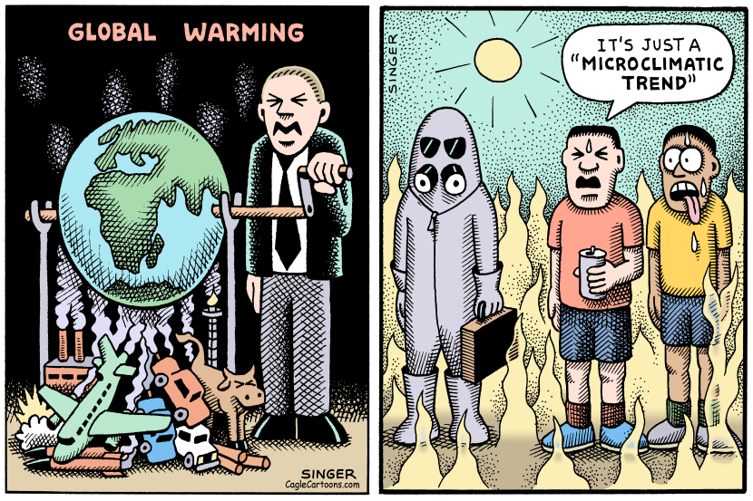 Global Warming Microclimatic Trend - Color
