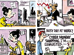 CYBER SHOPPING by Steve Nease