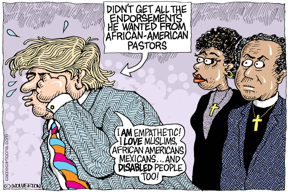 Trump and Black Pastor Endorsements COLOR