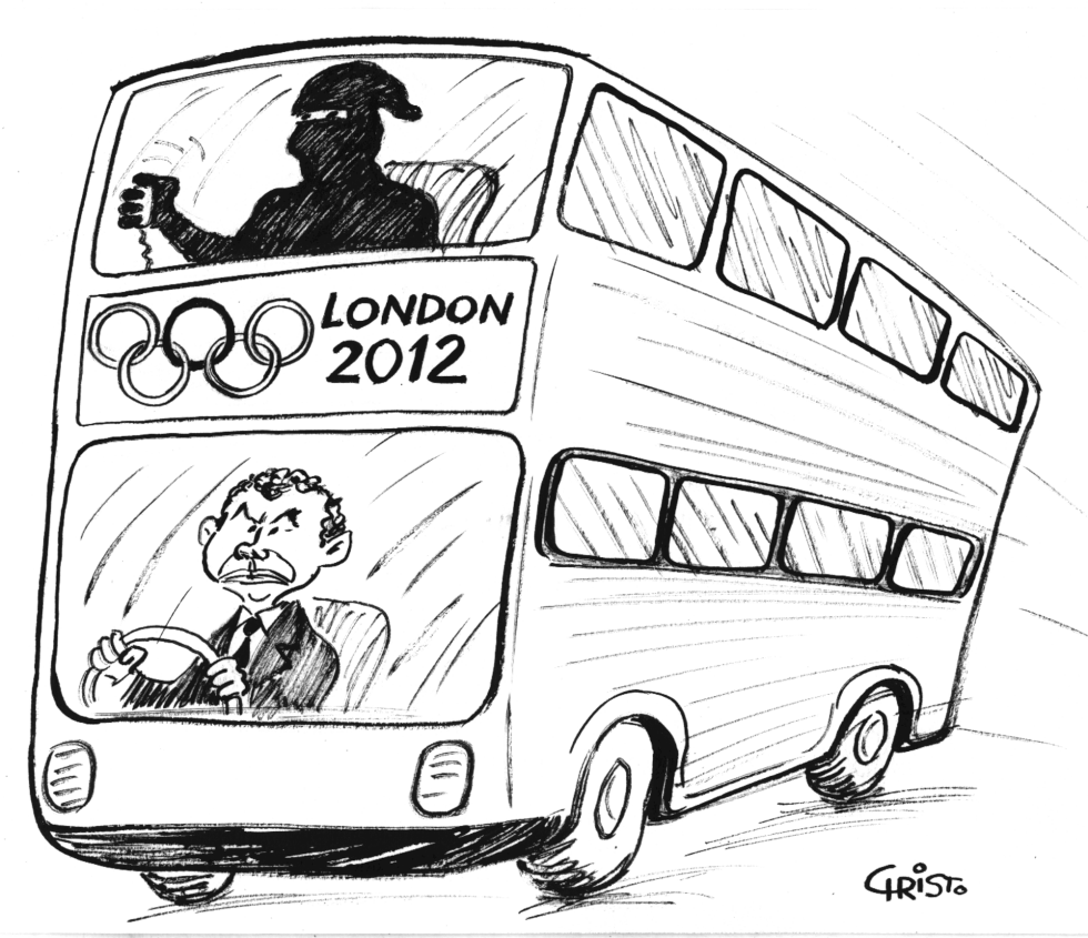 TERROR IN LONDON - B&W
