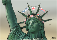 EL MIEDO DE LOS REFUGIADOS DE GUERRA /  by R.J. Matson