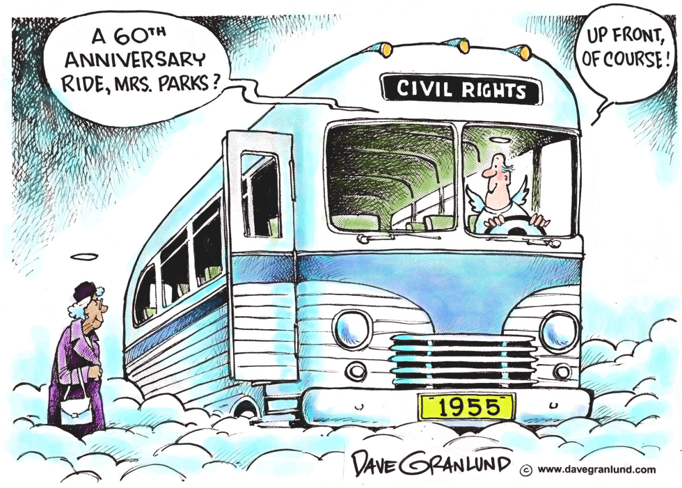 Rosa Parks bus seat 60th