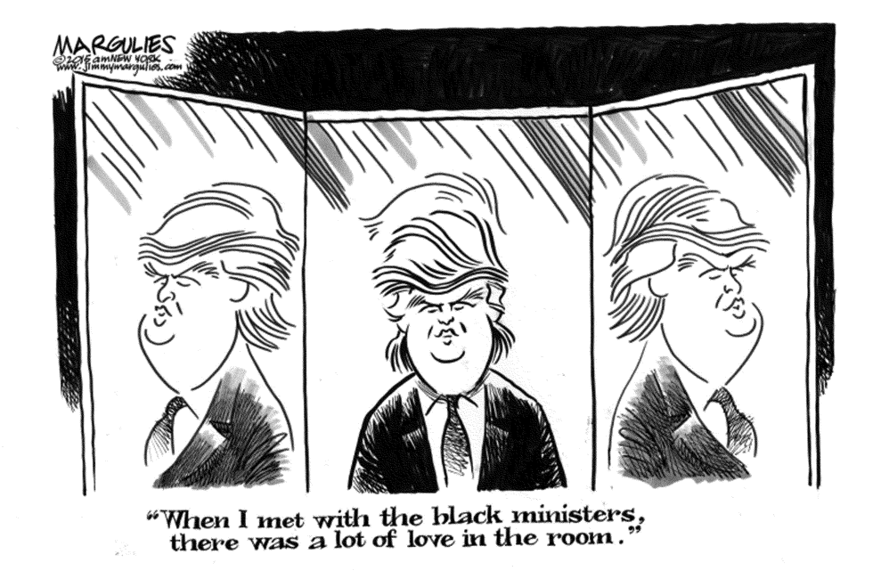 Trump meets black ministers