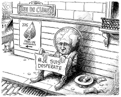 CLIMATE CHANGE CONFERENCE by Adam Zyglis