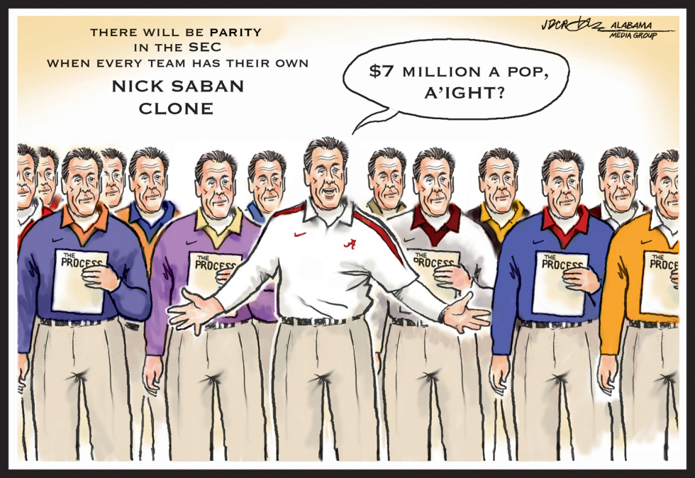 Nick Saban Clones