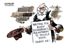 MARK ZUCKERBERG PHILANTHROPY by Jimmy Margulies