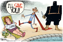 ISIS GLOBAL WARMING  by Rick McKee