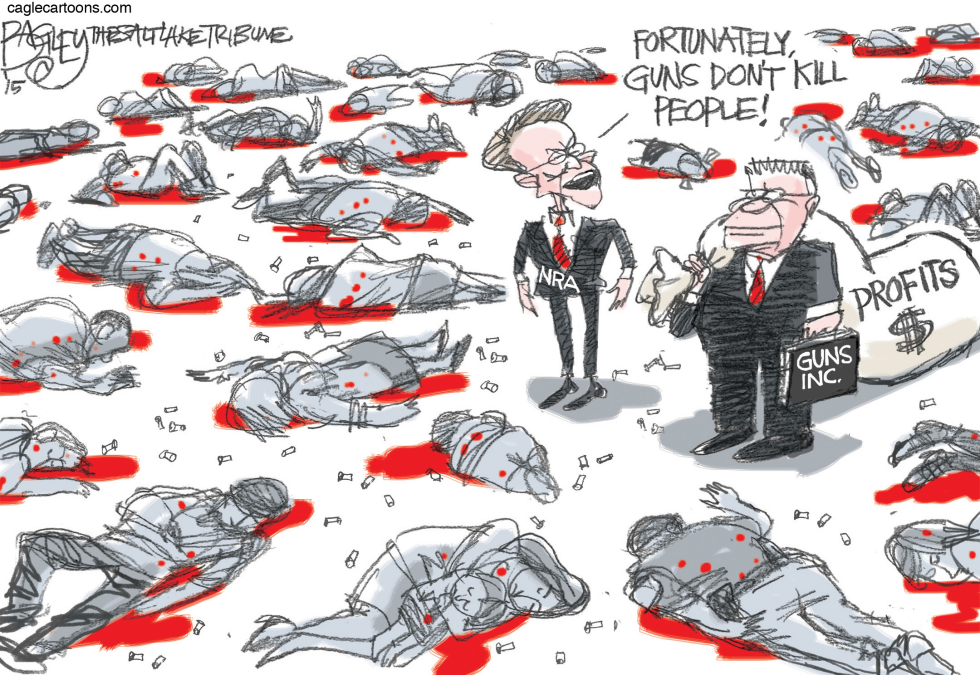  GUNS INC by Pat Bagley