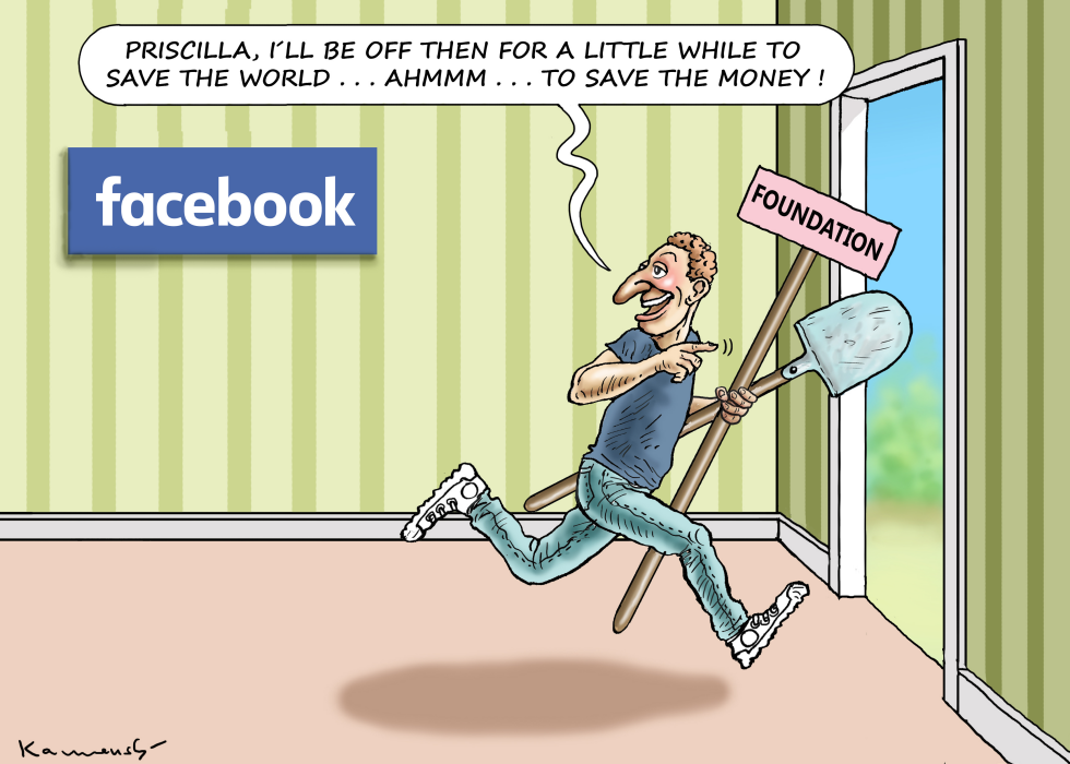 NO TAX PAYER ZUCKERBERG