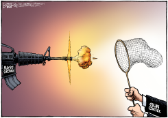 MASS SHOOTINGS  by Nate Beeler