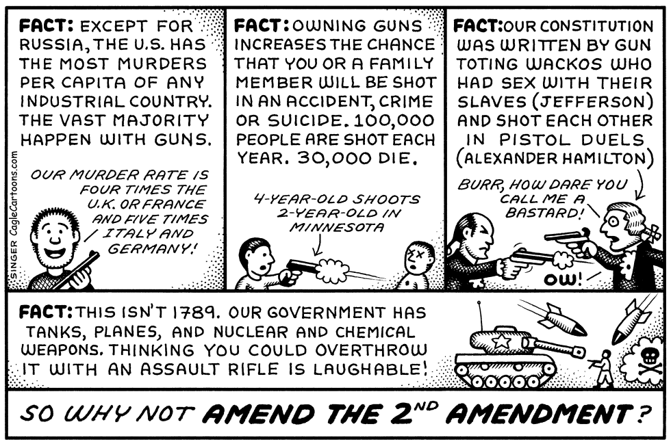 Amend Second Amendment Horizontal