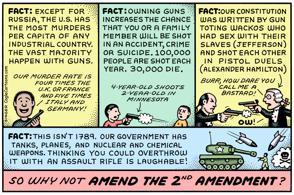 Amend Second Amendment Color