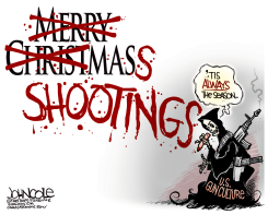 MASS SHOOTINGS SEASON  by John Cole