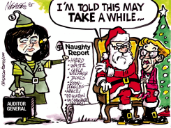 NAUGHTY REPORT by Steve Nease