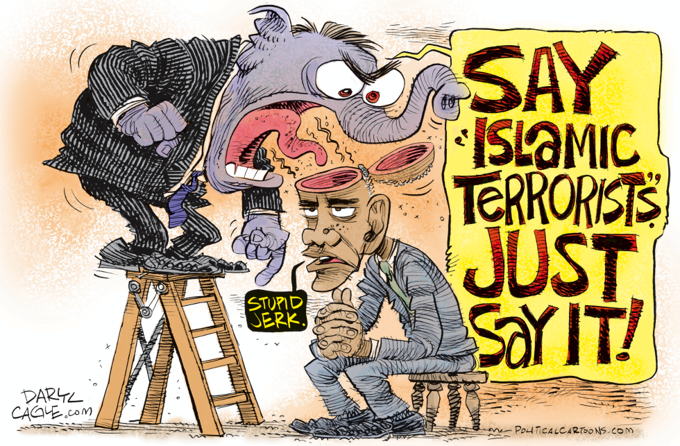 Just Say Islamic Terrorists COLOR