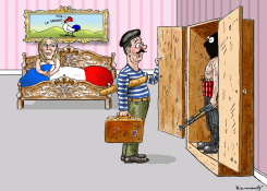 THE WINNER MARINE LE PEN by Marian Kamensky