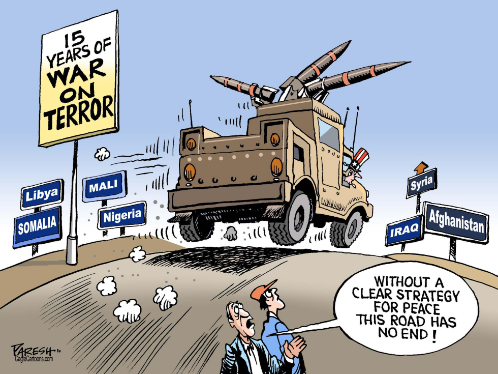 War on Terror 15 years COLOR